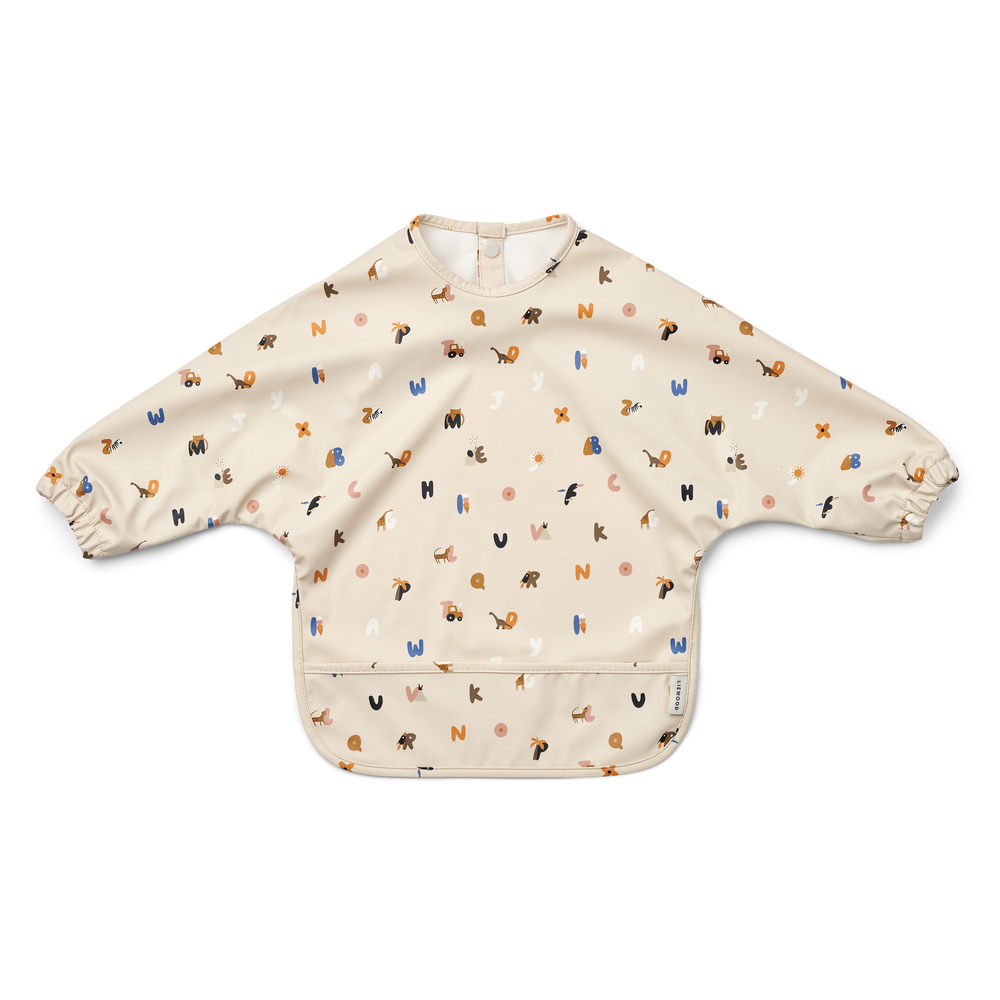 Lätzchen Merle Cape Alphabet / Sandy