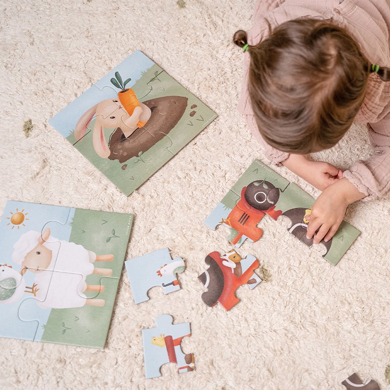 4 in 1 Puzzle Set Little Farm 4 in 1 Puzzle Set Little Farm