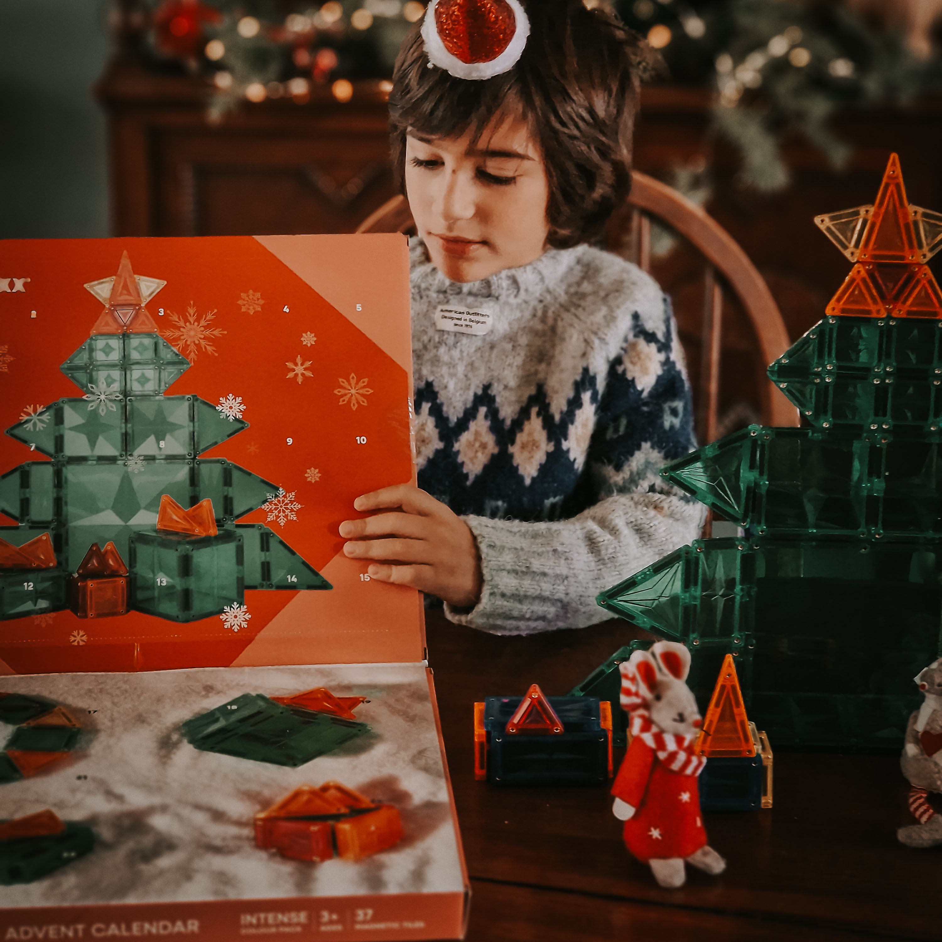 Magnetbausteine Adventkalender