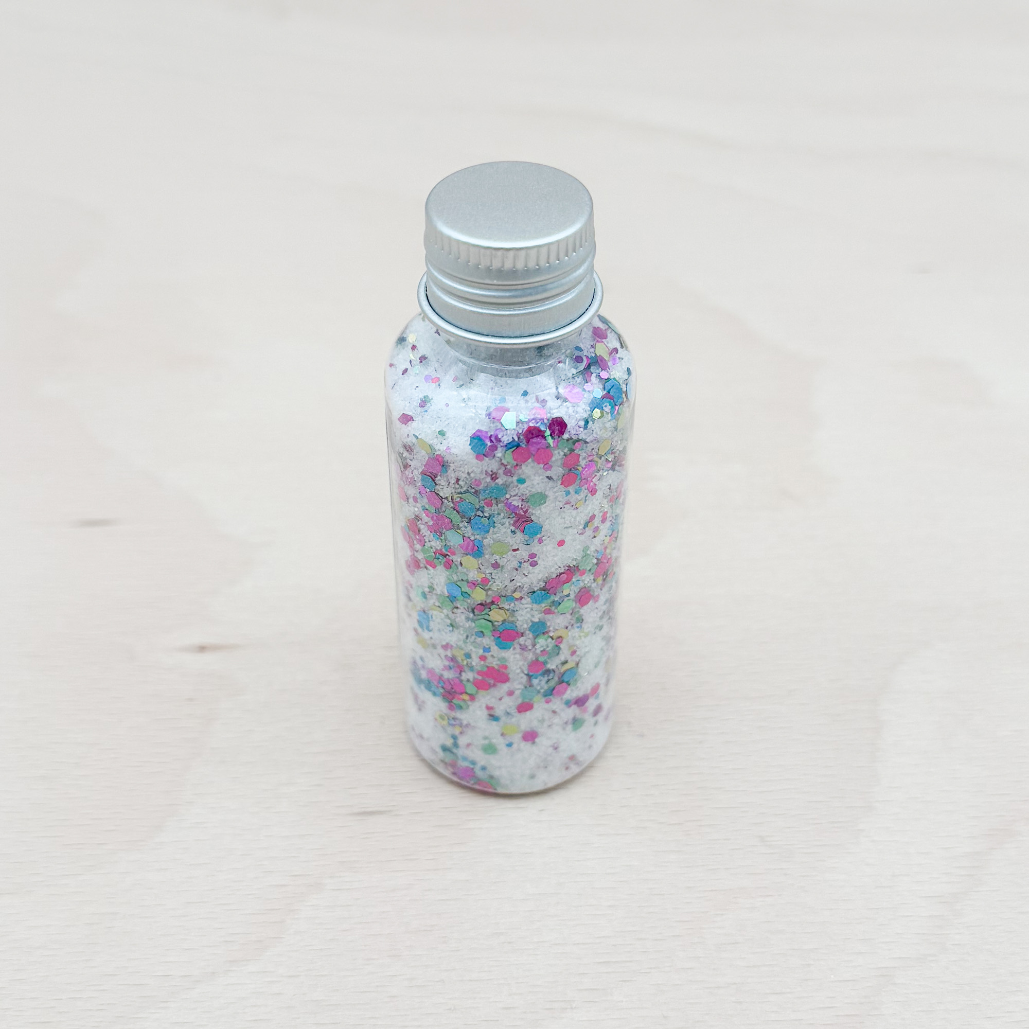 Schneepulver Flurry Weiß mit Glitzer