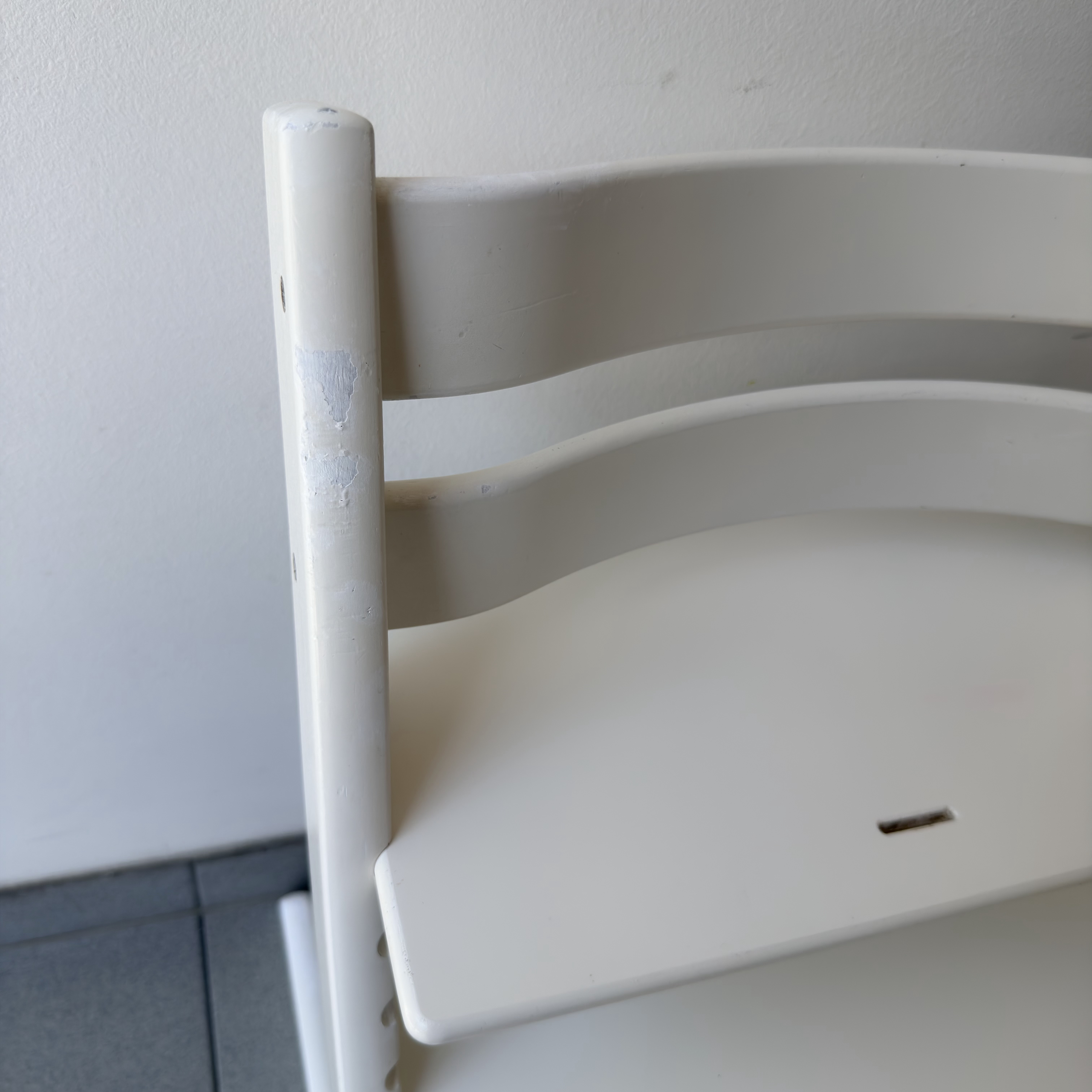 Hochstuhl Weiß, Generation 4, Akzeptabel