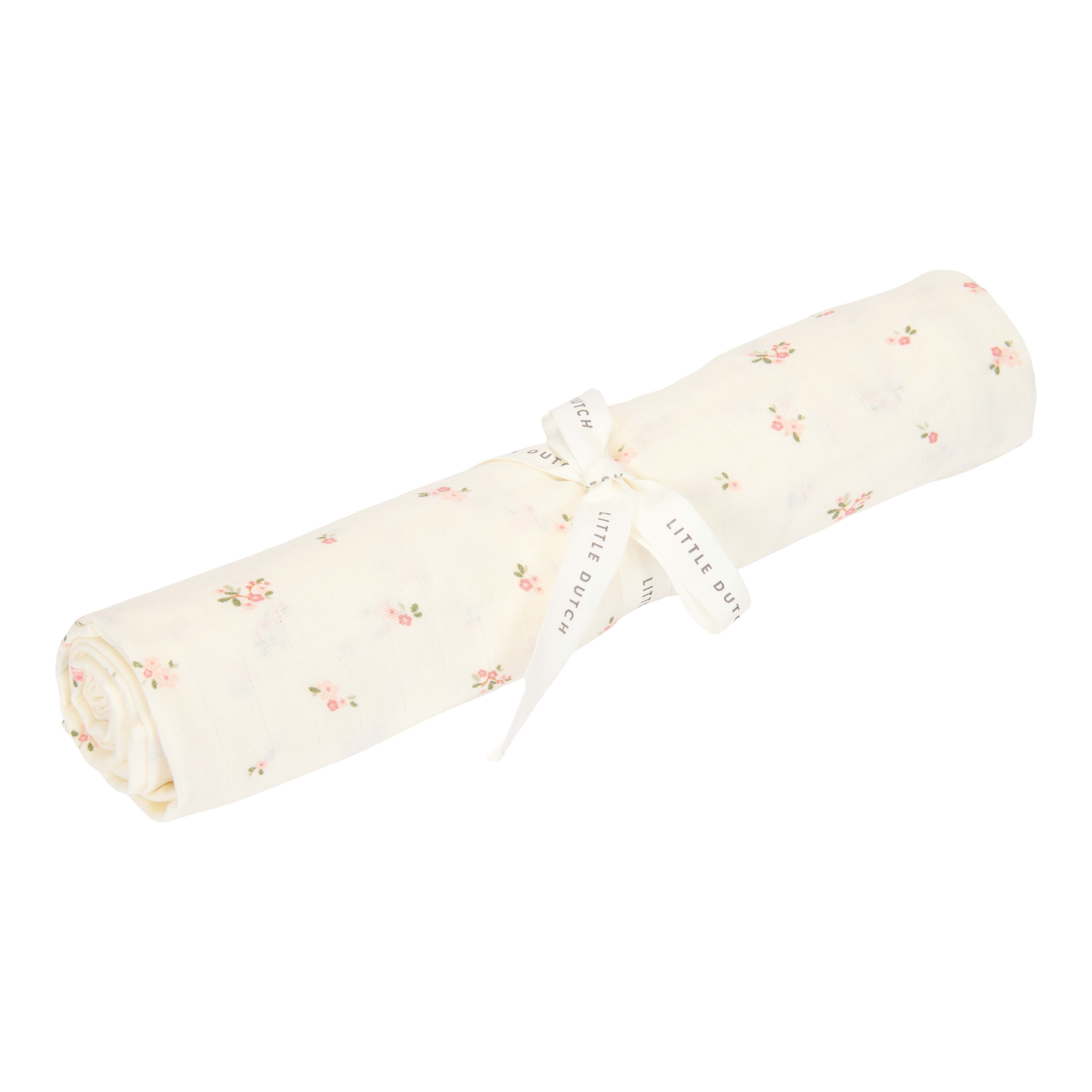 Mulltuch Swaddle Fairy Blossom 120x120 Mulltuch Swaddle Fairy Blossom 120x120