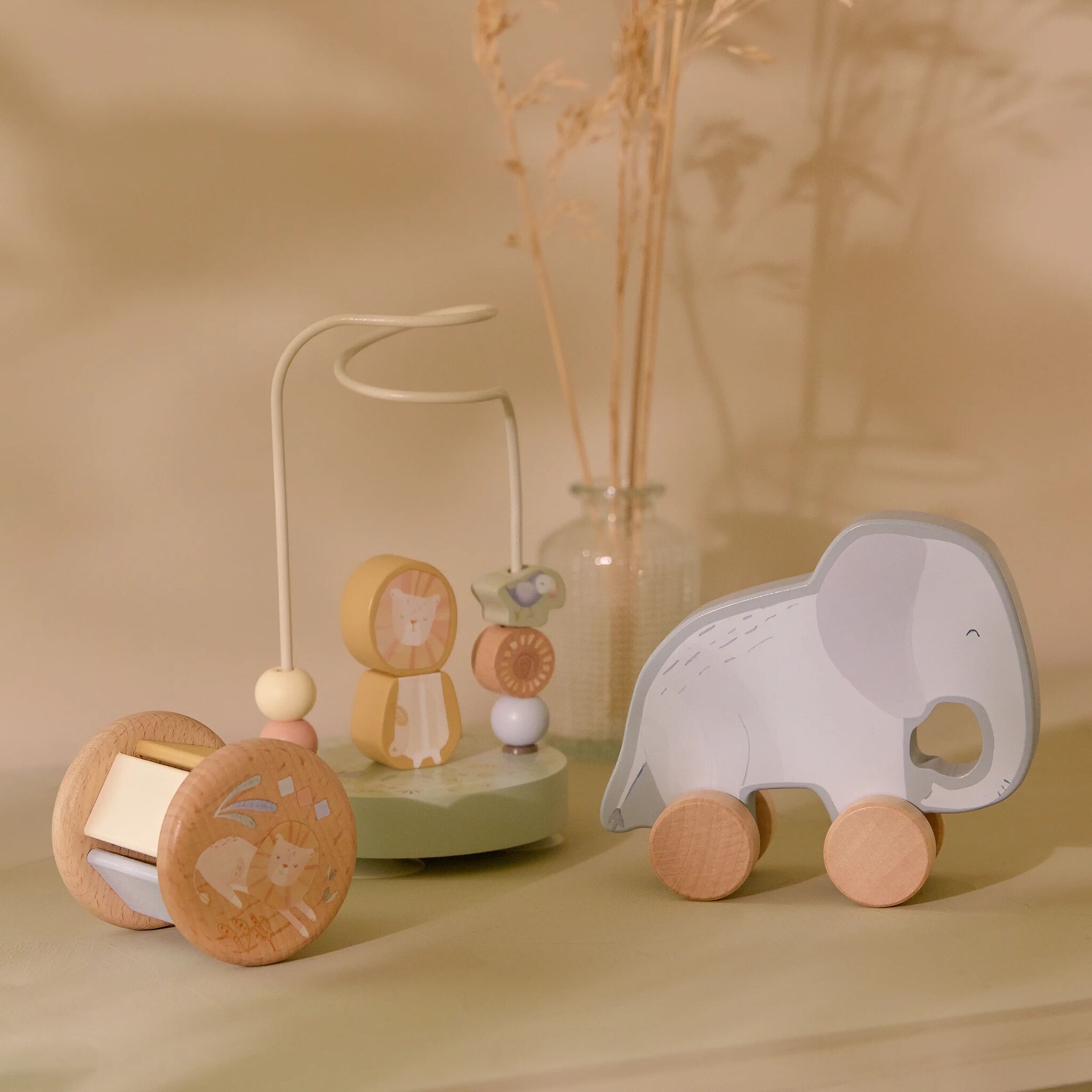Geschenkbox Holz Safari Friends