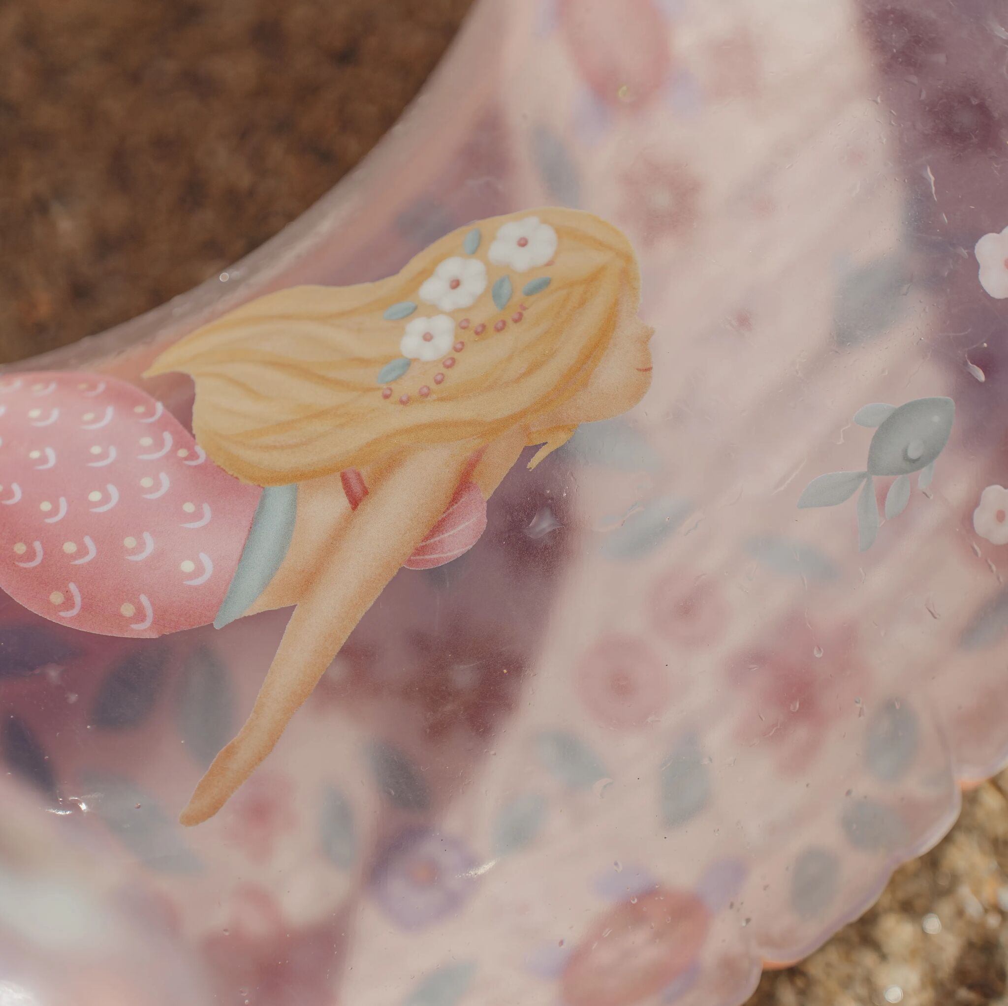 Schwimmreifen mit Flosse Dreamy Mermaid
