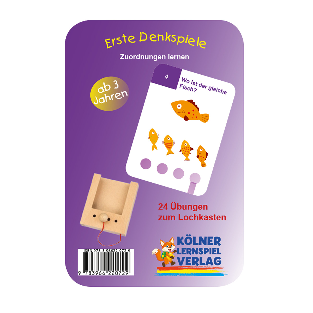 Lochkasten Kartensatz 3+ Erste Denkspiele Lochkasten Kartensatz 3+ Erste Denkspiele