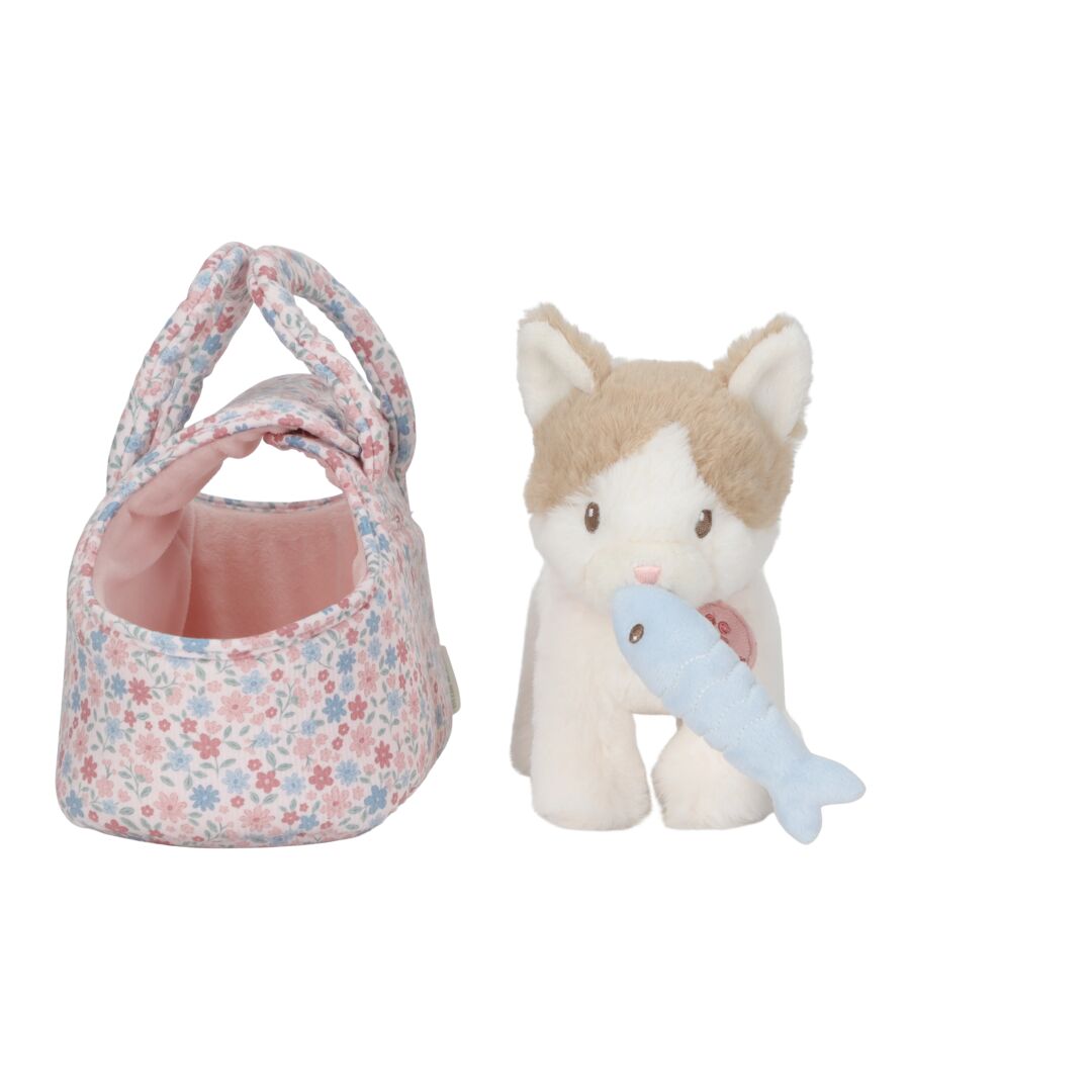 Plüsch Katze Marley in Tasche