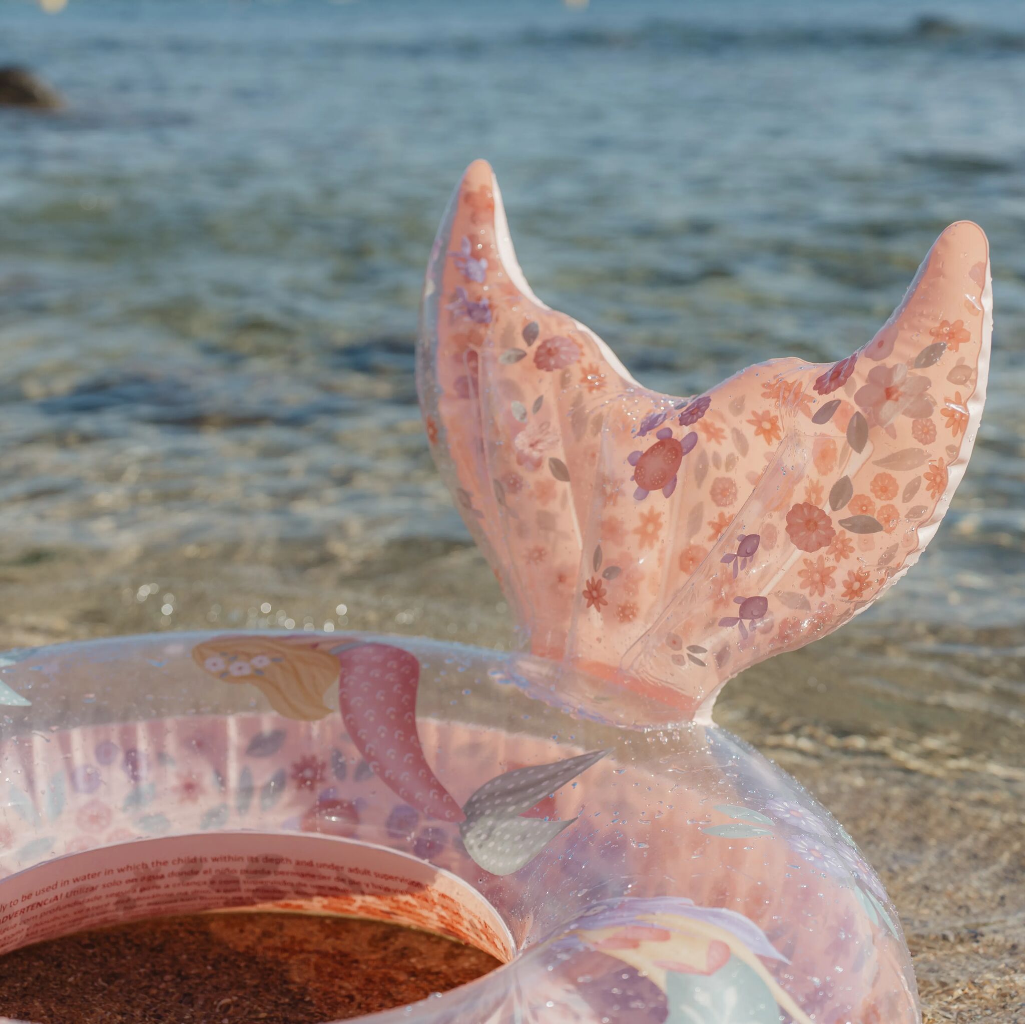 Schwimmreifen mit Flosse Dreamy Mermaid