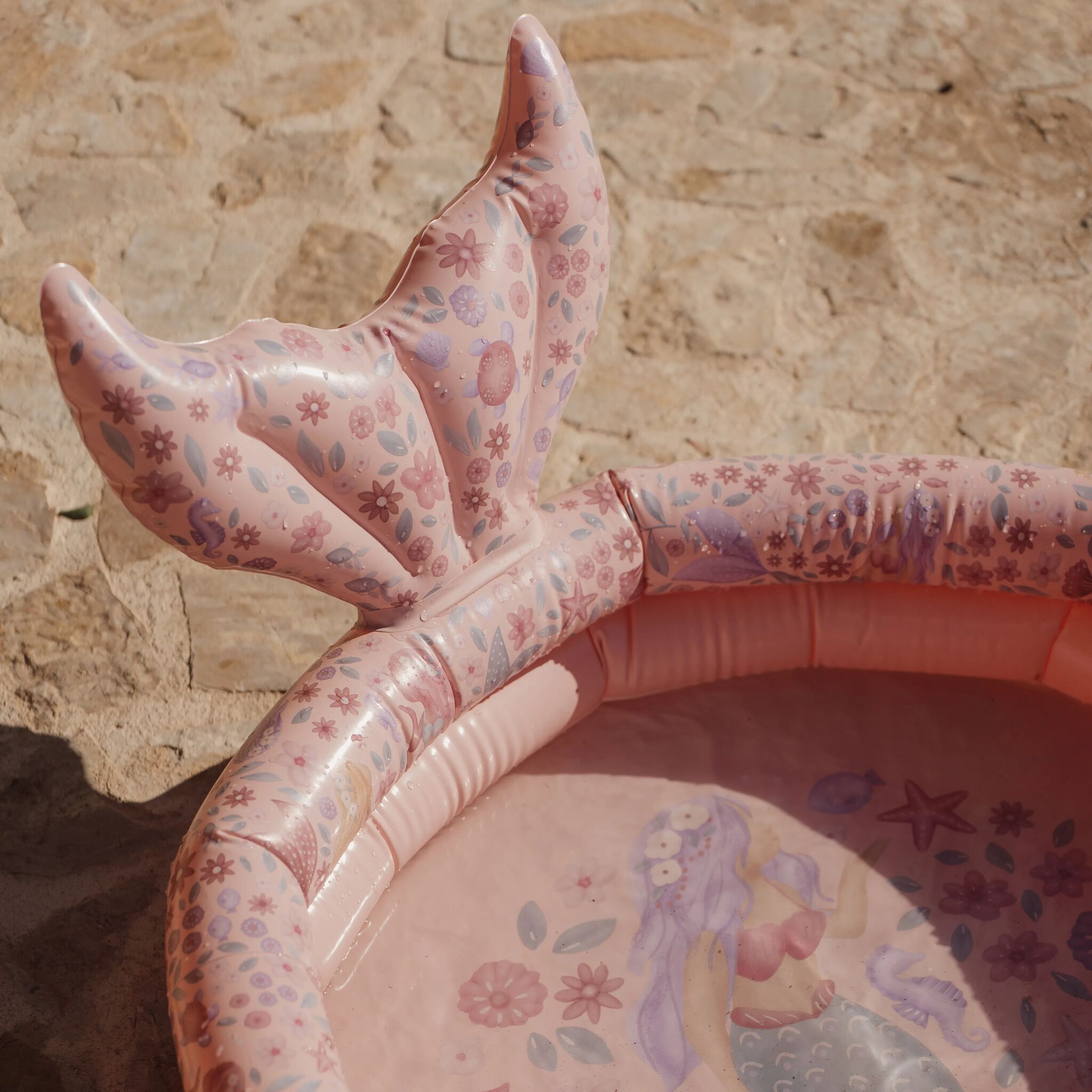 Planschbecken Dreamy Mermaid Pink 80 cm