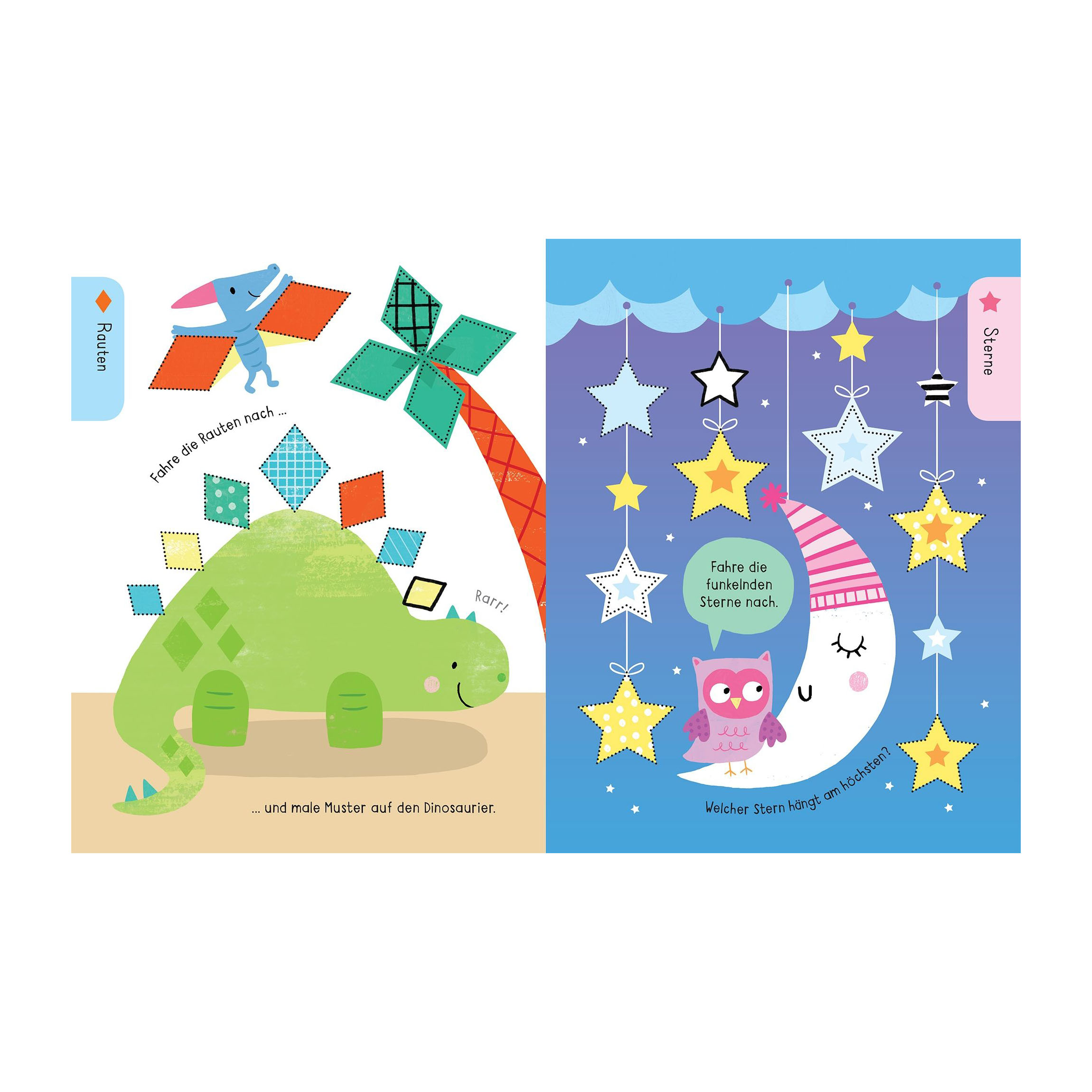 Mein Wisch-und-Weg Buch: Ich entdecke Formen!