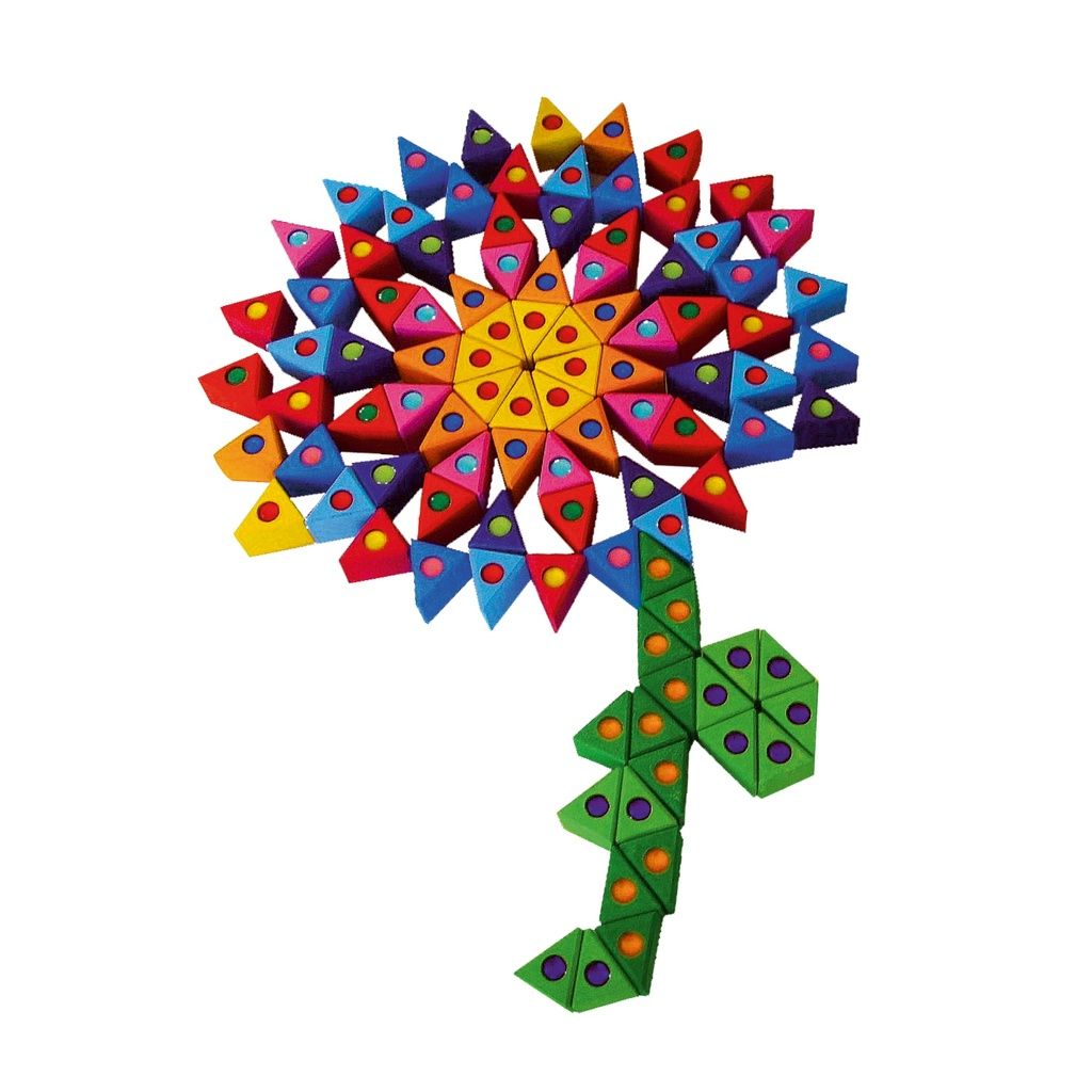 Dreiecke mit Glitzerstein Einzelstück Dreiecke mit Glitzerstein Einzelstück