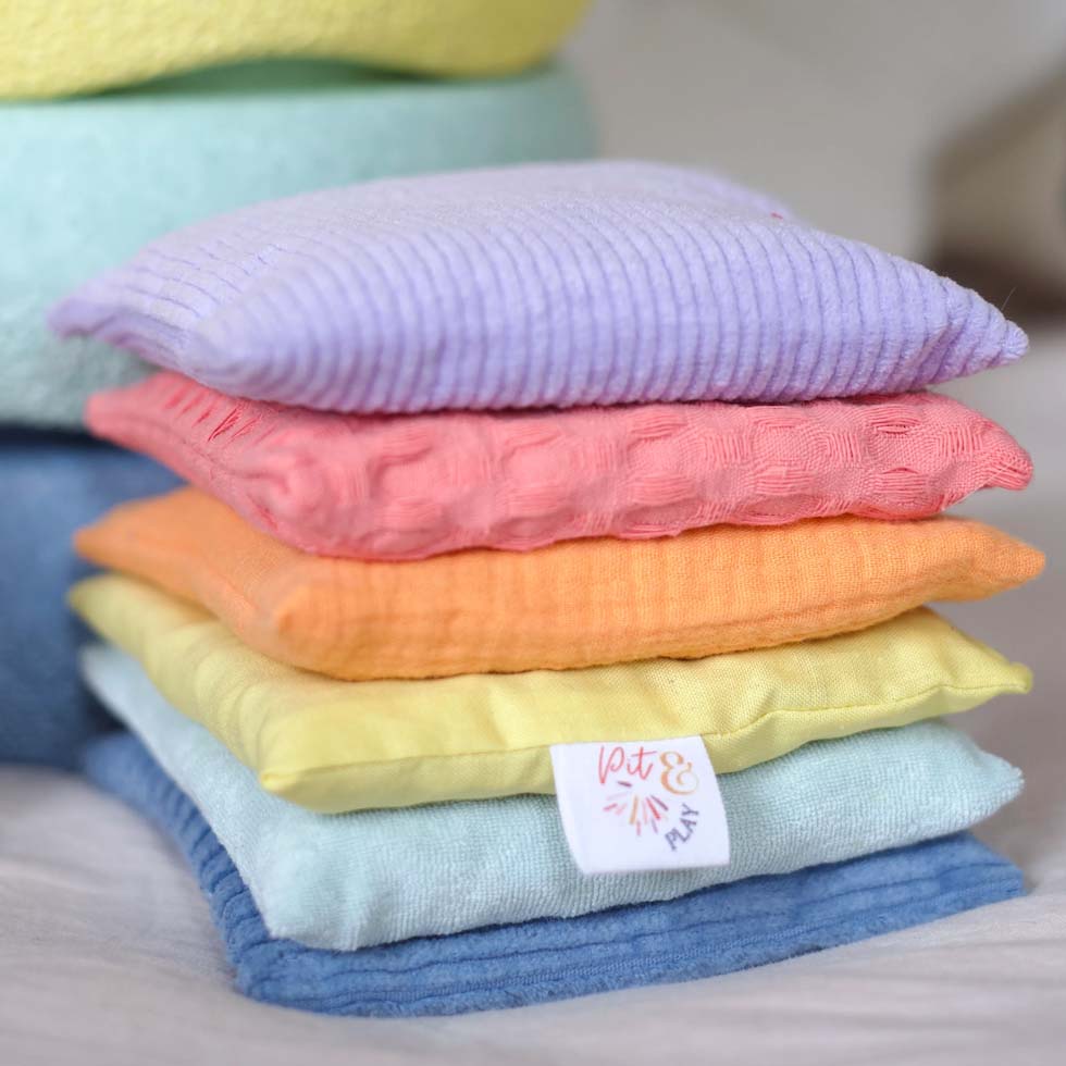 Sensorik Säckchen Pastell 6+1 Gratis