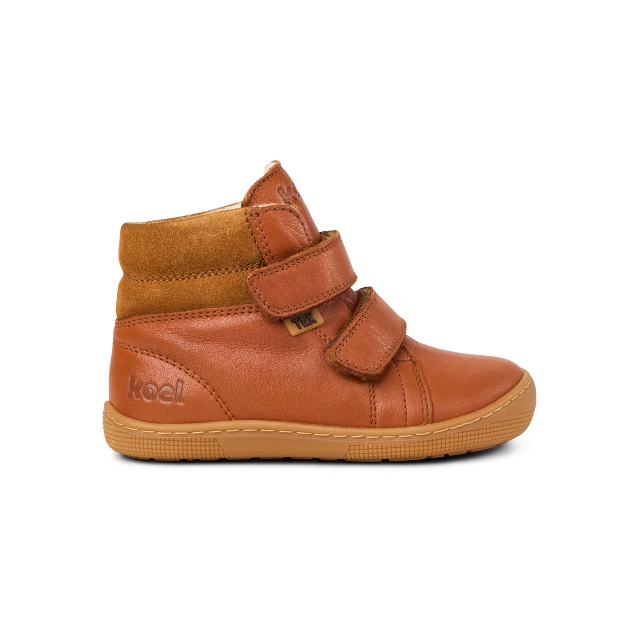 Winterschuh Demil Wolle Cognac Tex