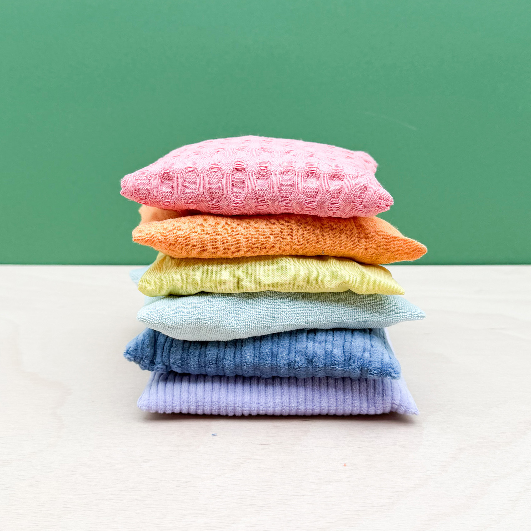 Sensorik Säckchen Pastell