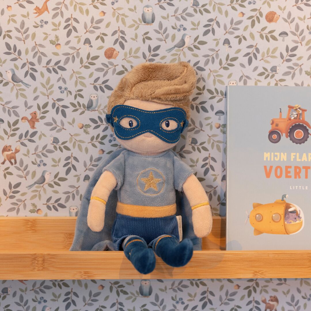 Kuschelpuppe Superheld Jim