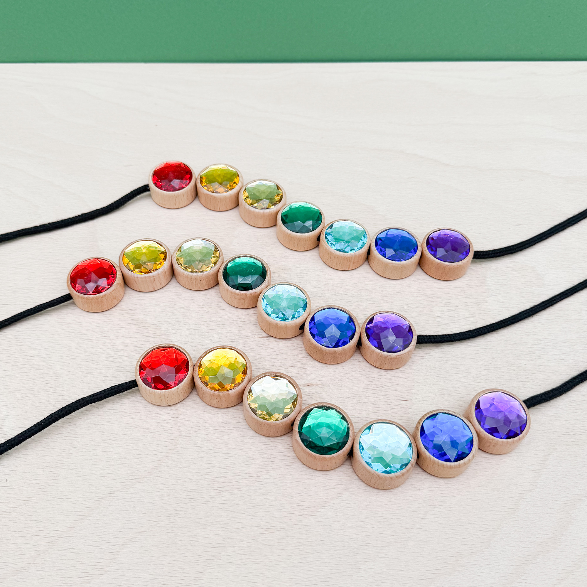 Fädelperlen Diamanten