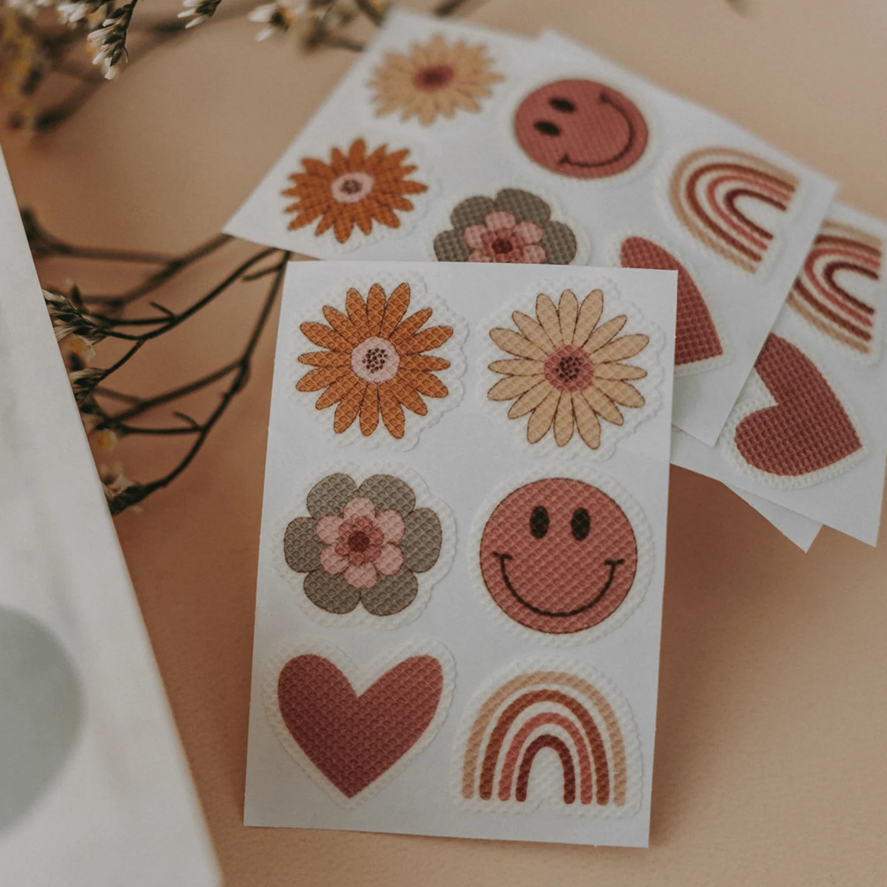 Mückensticker Flower Power