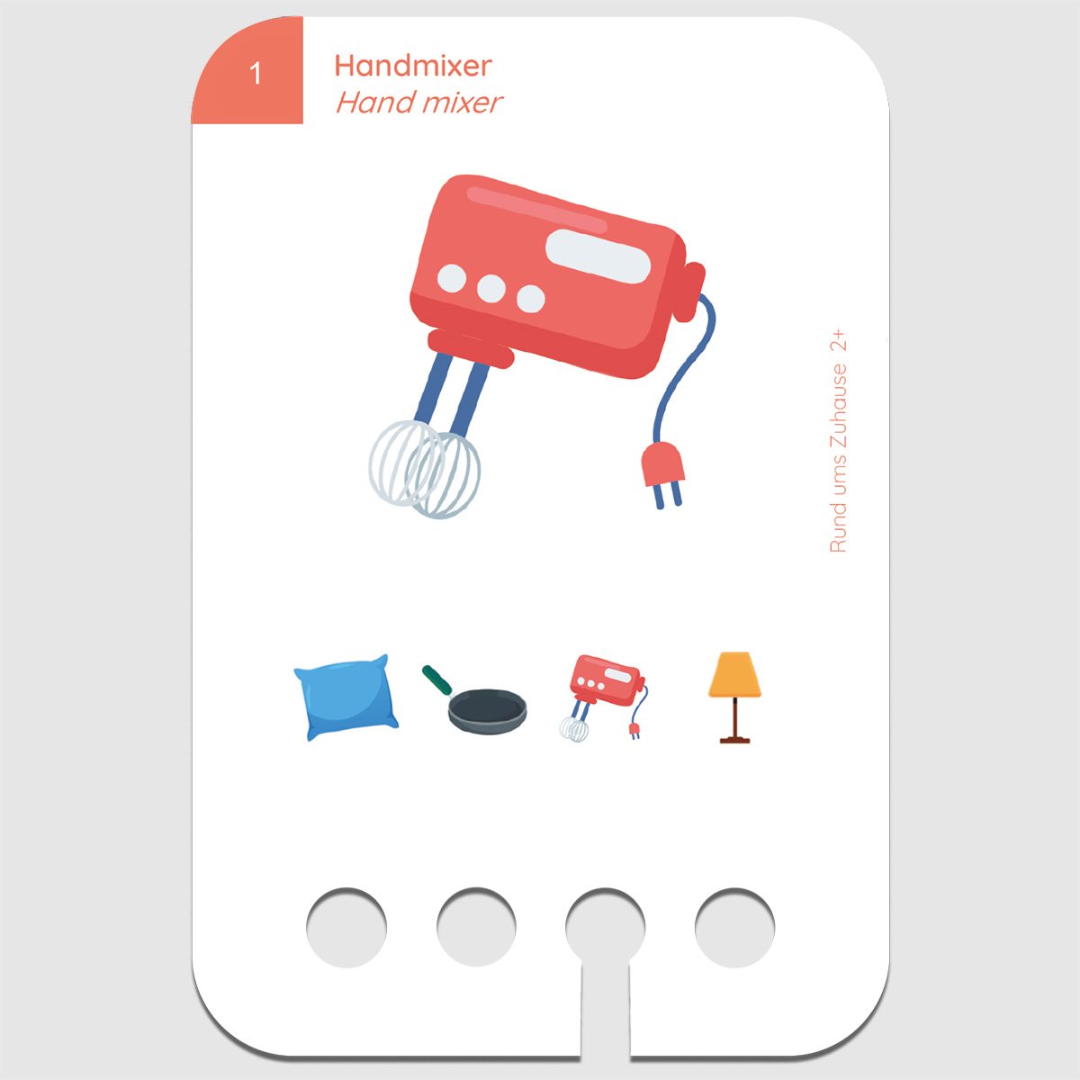 Lochkasten Kartensatz 2+ Rund ums Zuhause Lochkasten Kartensatz 2+ Rund ums Zuhause