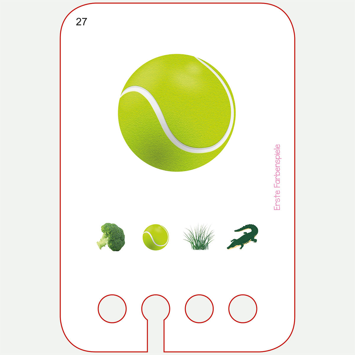 Lochkasten Kartensatz 2+ Erste Farbenspiele Lochkasten Kartensatz 2+ Erste Farbenspiele