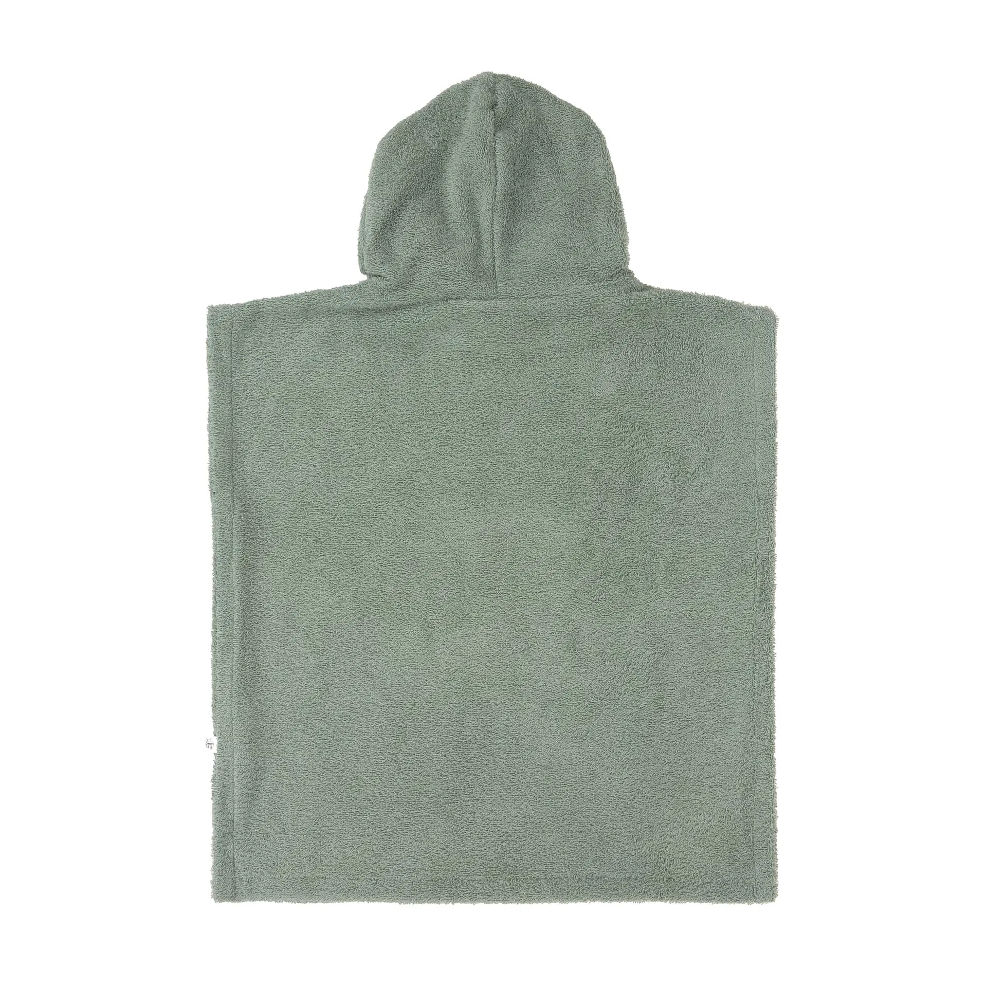 Frottee Surf Poncho Grün