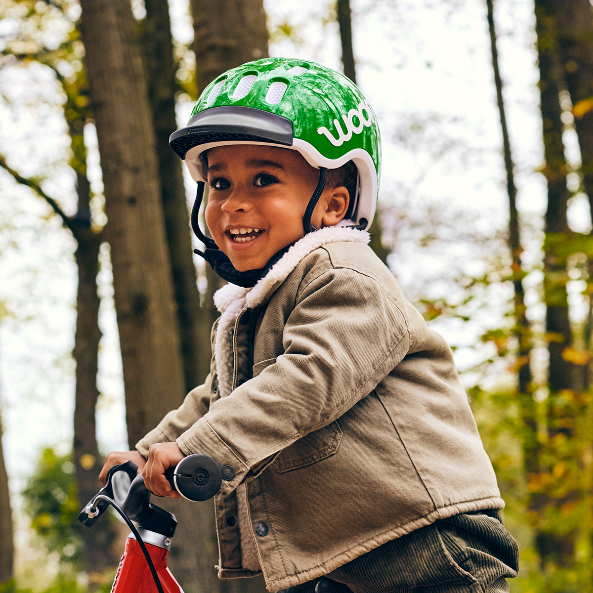 Kinderhelm XS Green