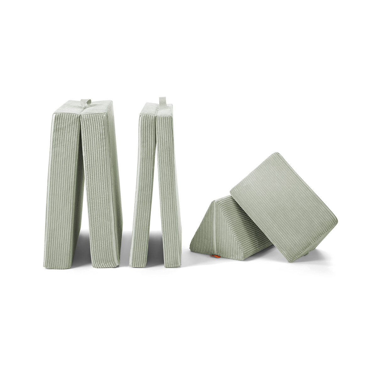 Spielsofa Cord Salbei Grün Spielsofa Cord Salbei Grün