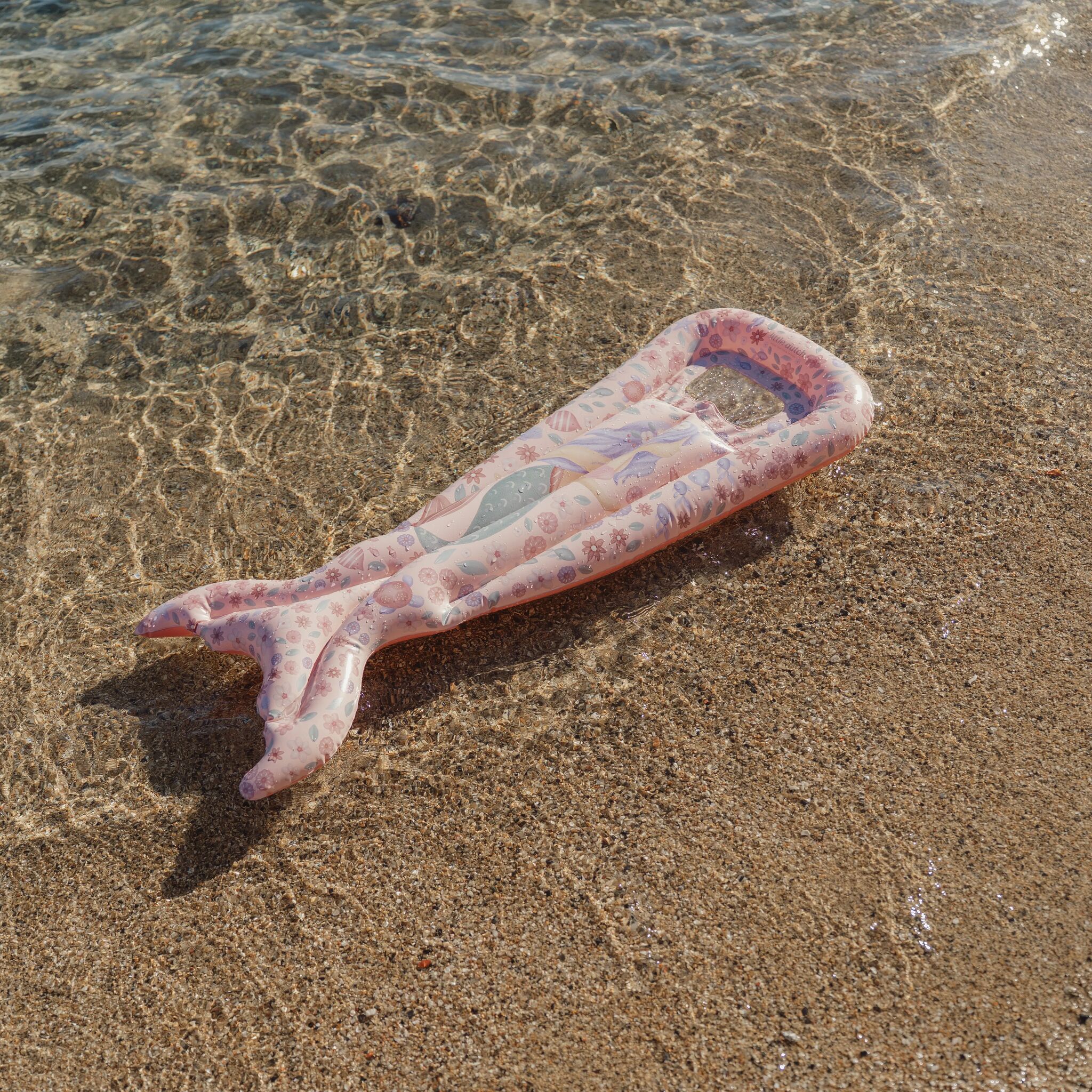 Luftmatratze mit Flosse Dreamy Mermaid