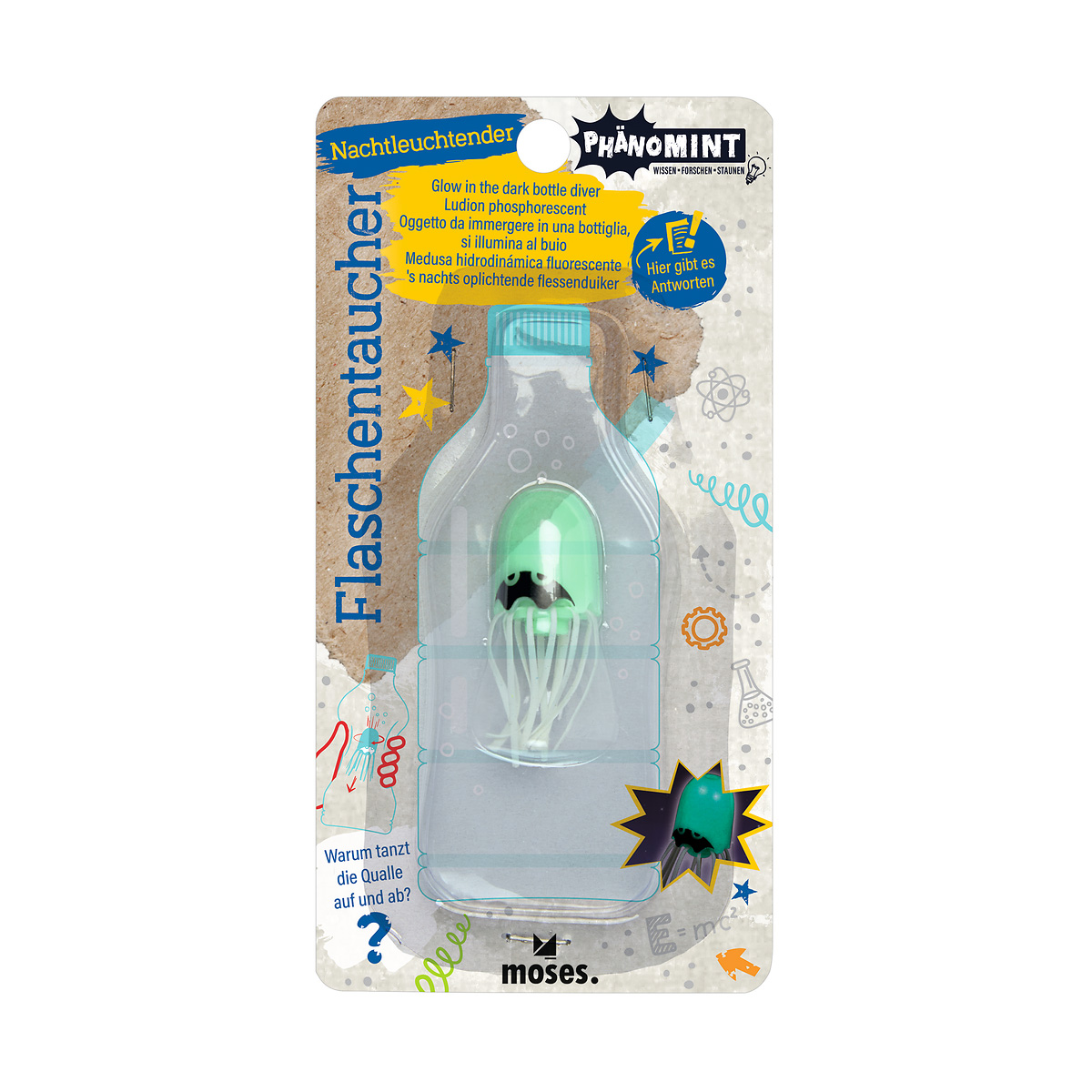 Nachtleuchtender Flaschentaucher