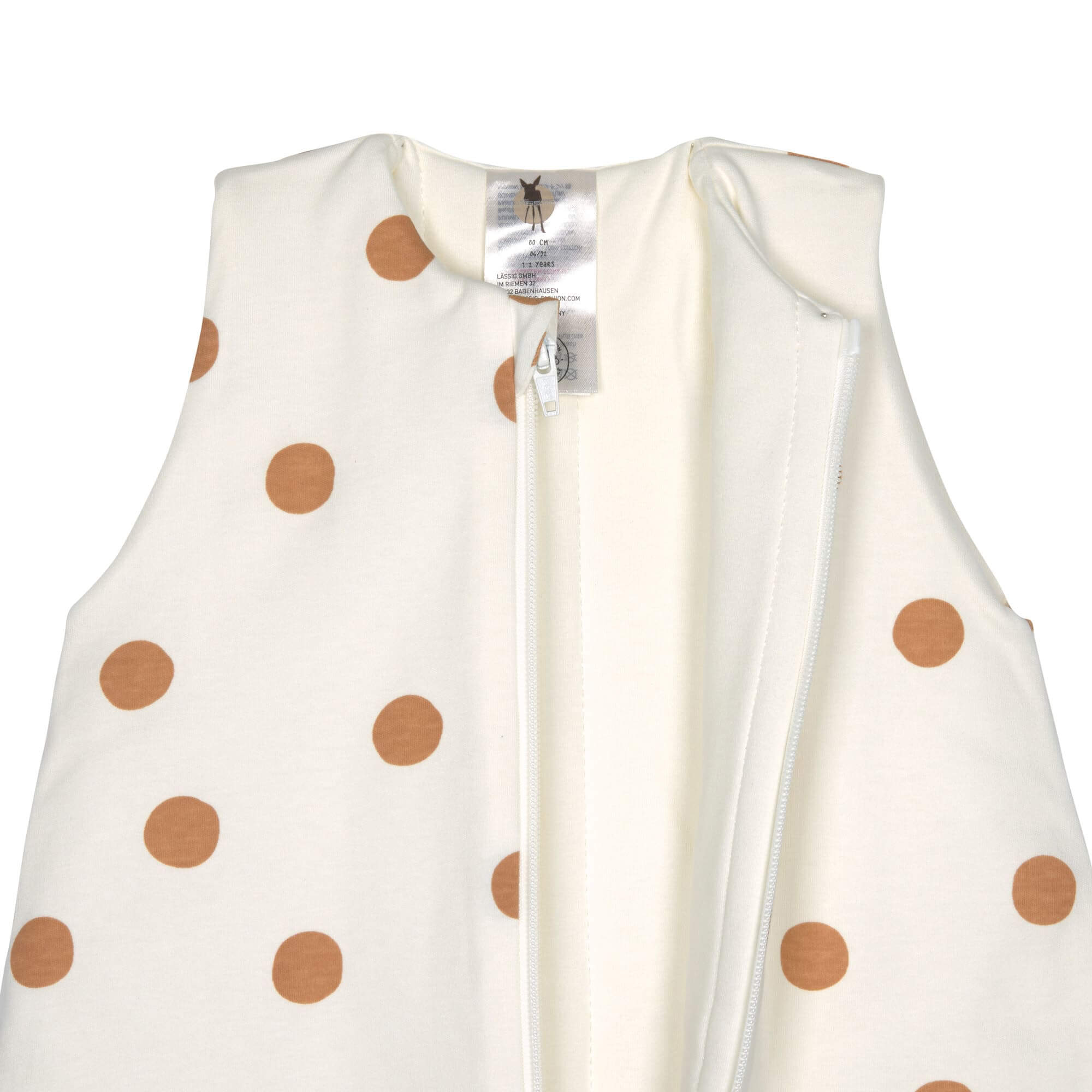 Schlafsack Big Dots Milky