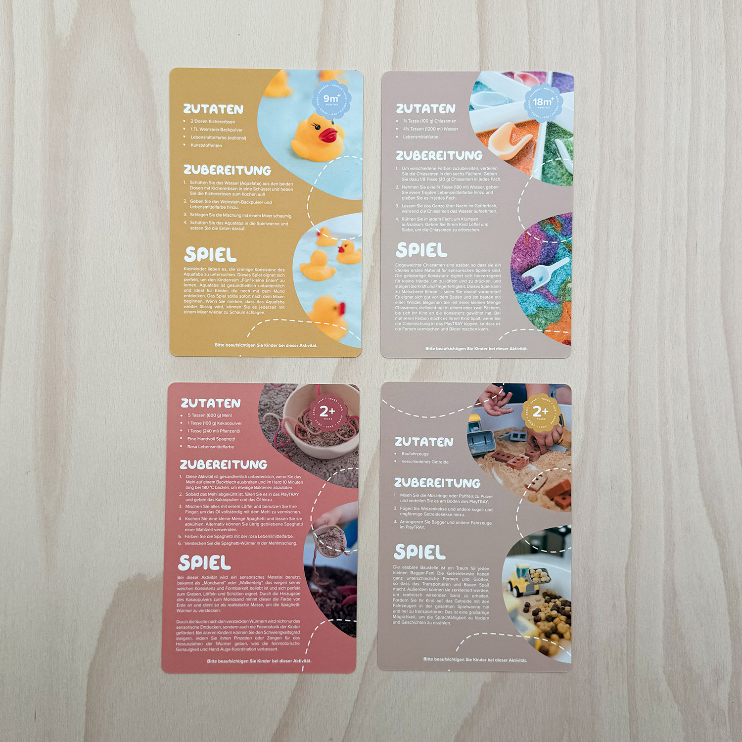 Aktivitäten Karten Baby & Kleinkind