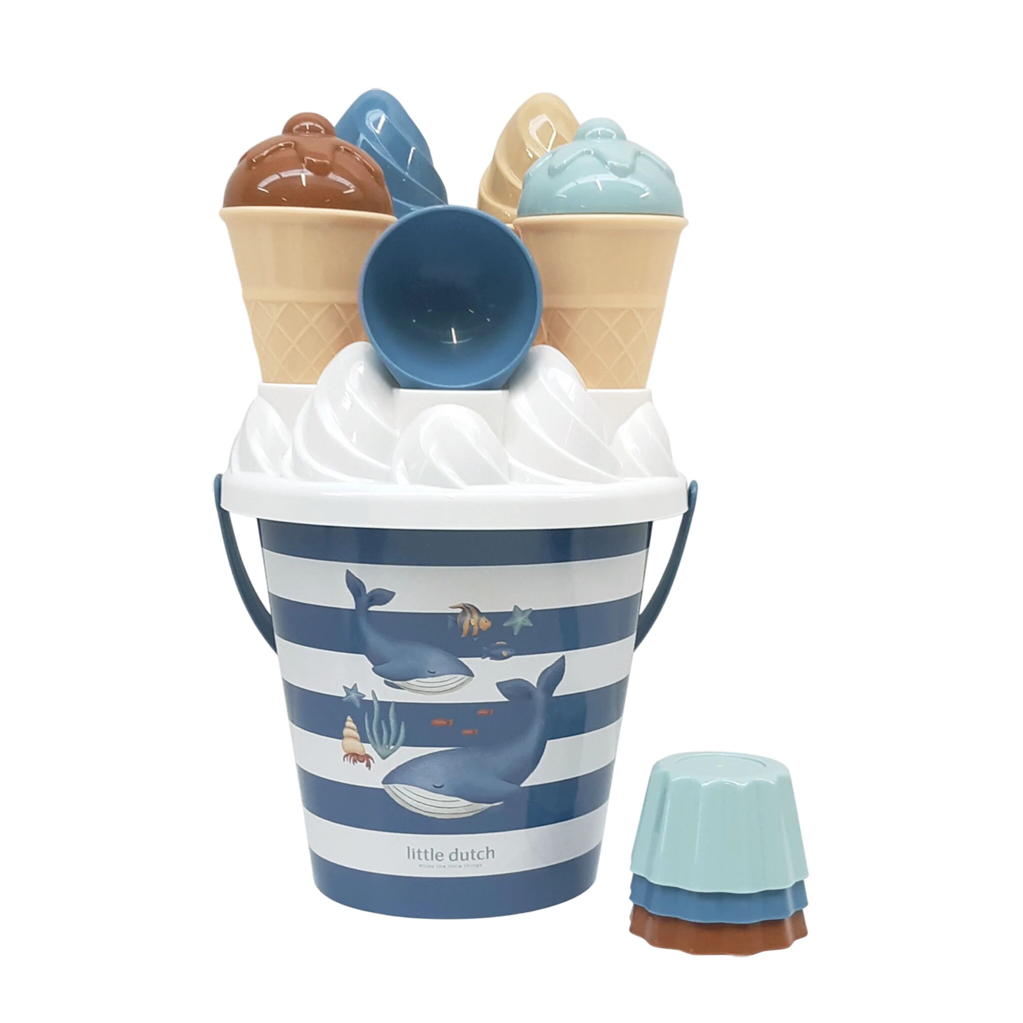 Eiscreme Eimer Set Ocean Dreams Blau