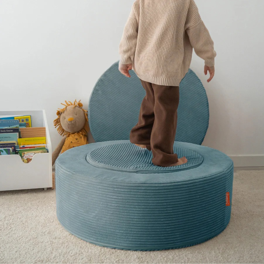 Donut Cord Lagune Blau