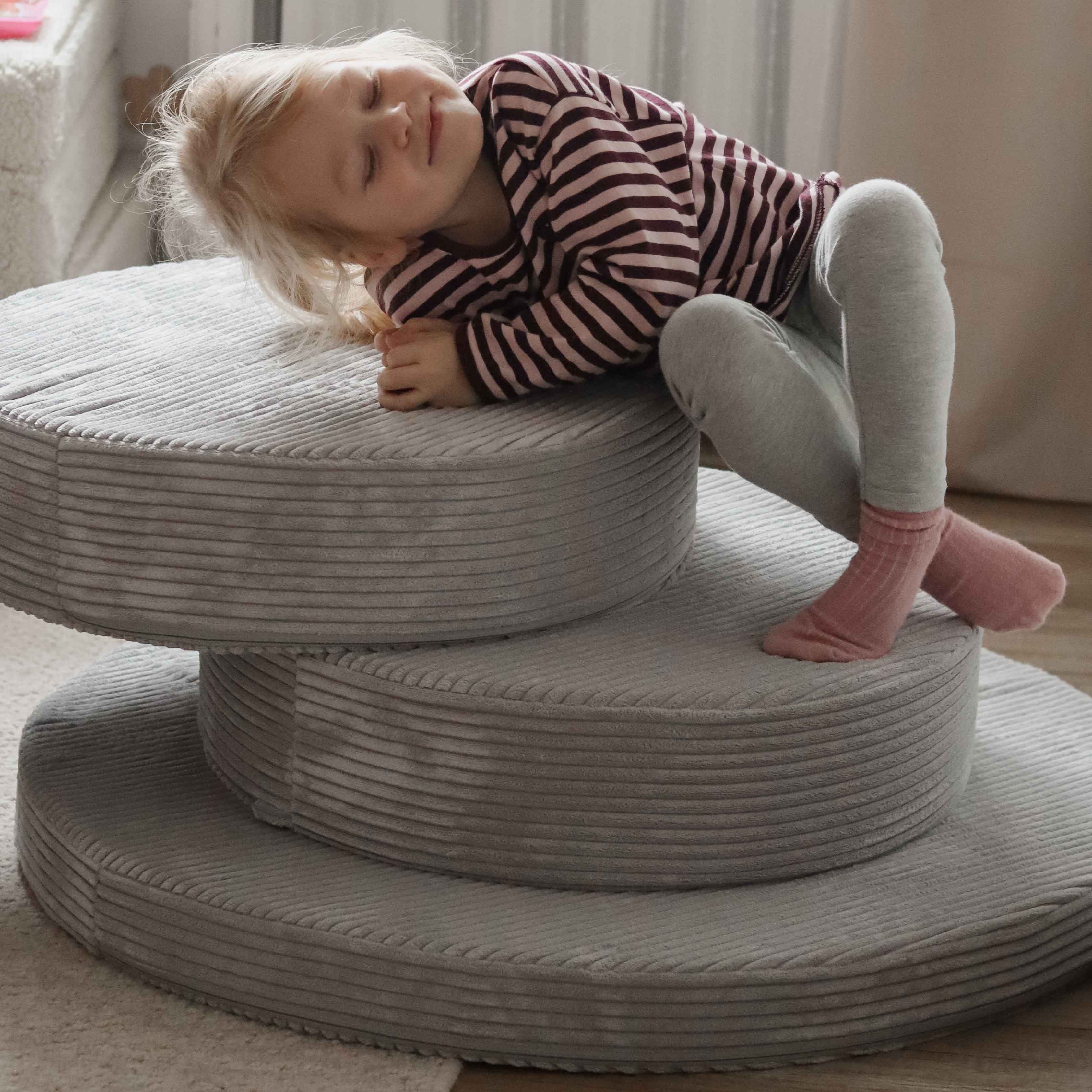 Donut Cord Koala Grau