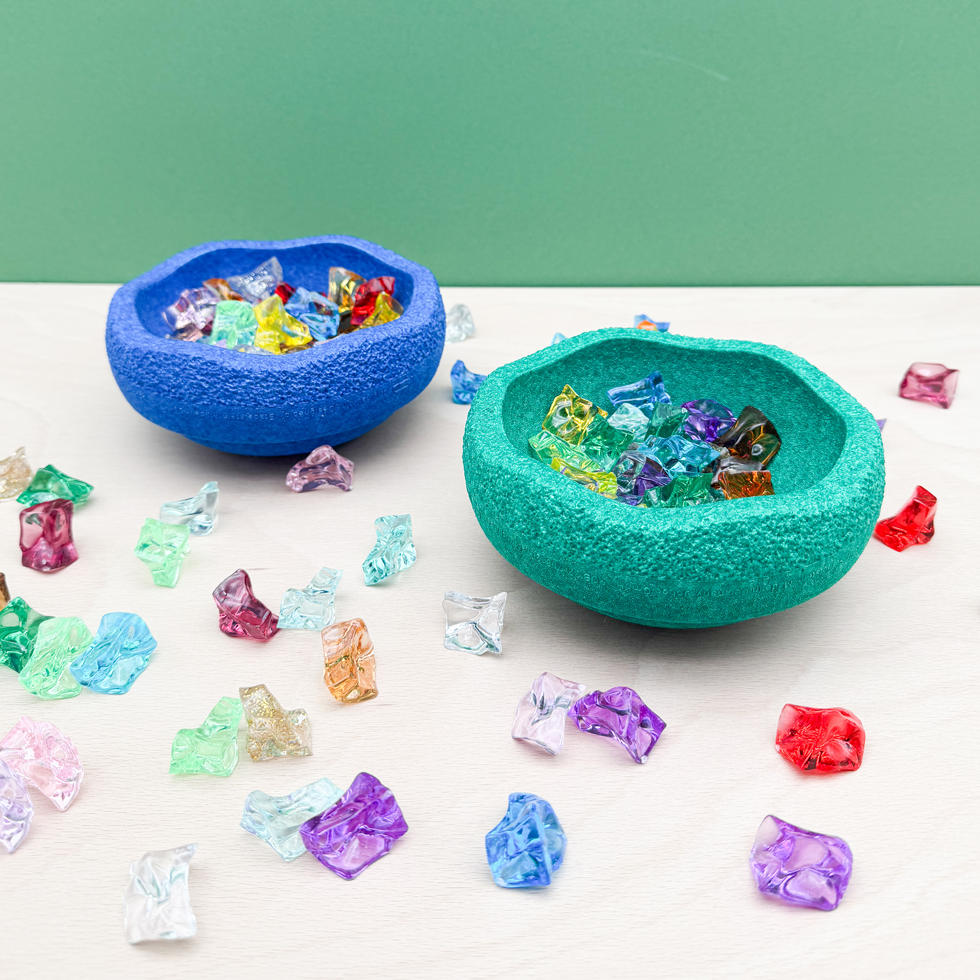 Legesteine 4 Elemente Feuer, Wasser, Erde, Luft 100tlg.