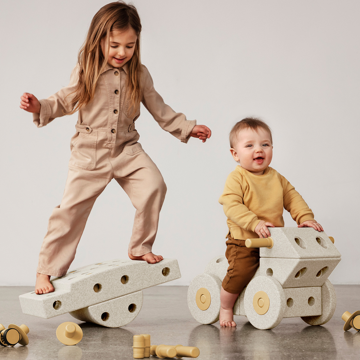 Dreamer-Set Sand Grey / Honey Yellow