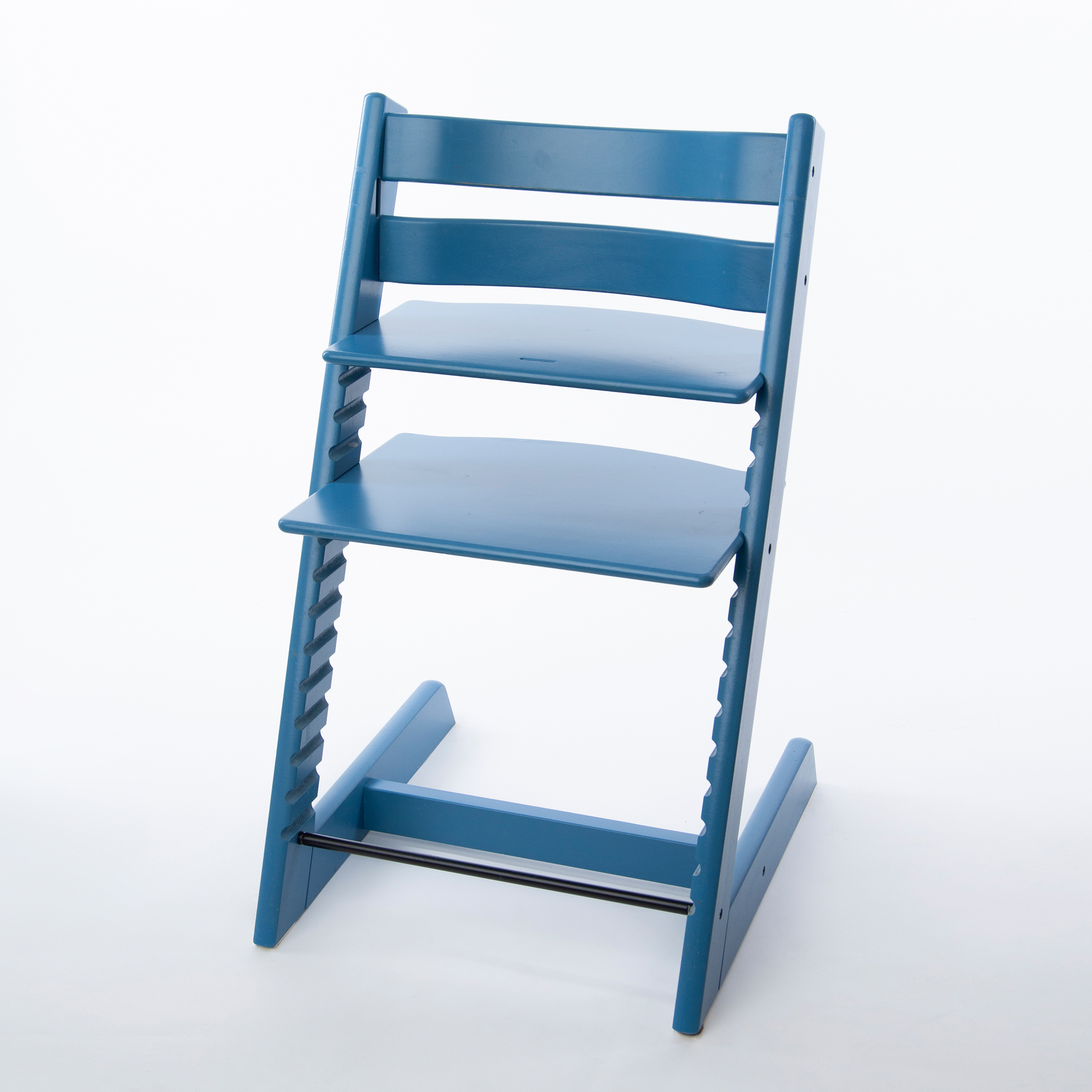 Hochstuhl Mittelblau