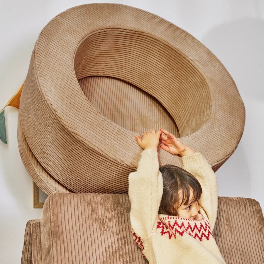 Donut Cord Karamell Beige