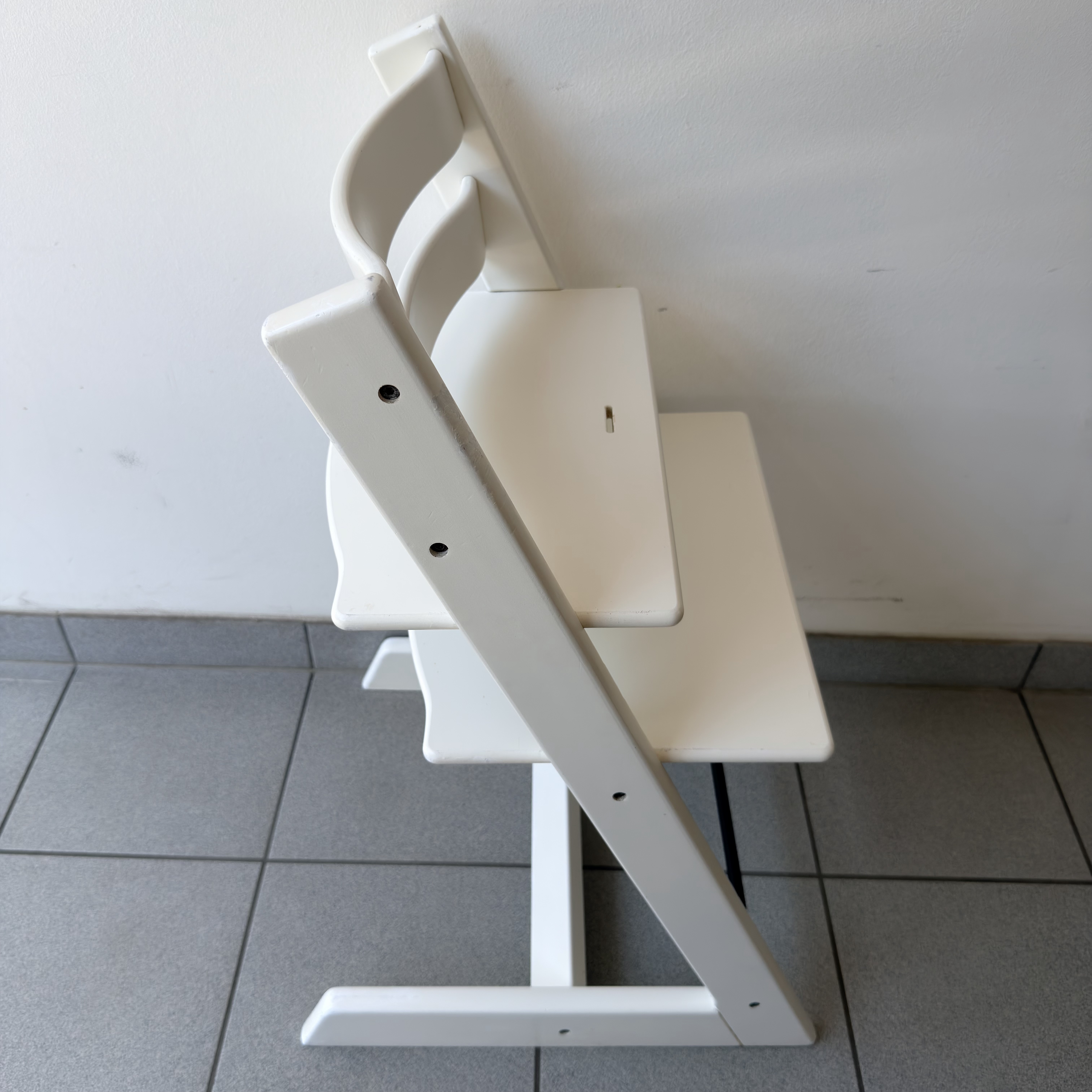 Hochstuhl Weiß, Generation 4, Akzeptabel
