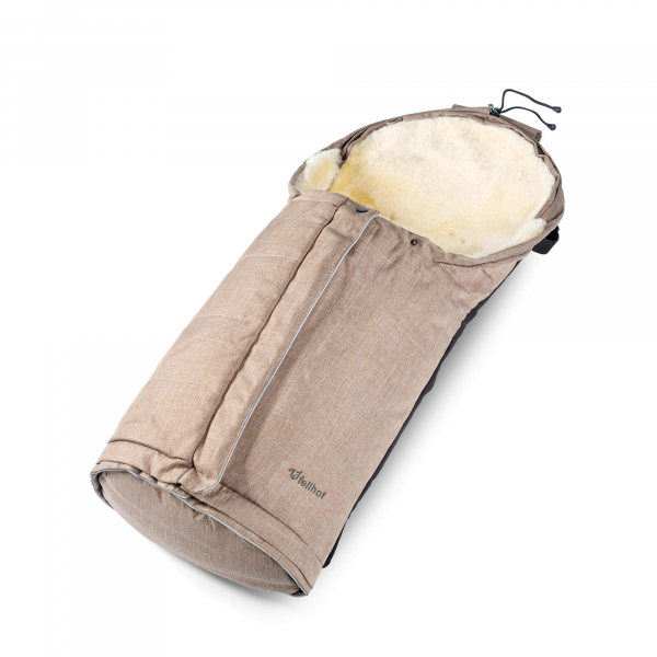 Kinderwagenfellsack Hochsölden Beige Melange