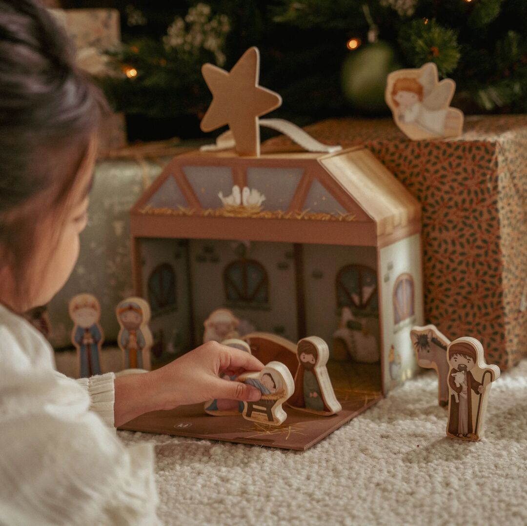 Weihnachtskrippe Spielset