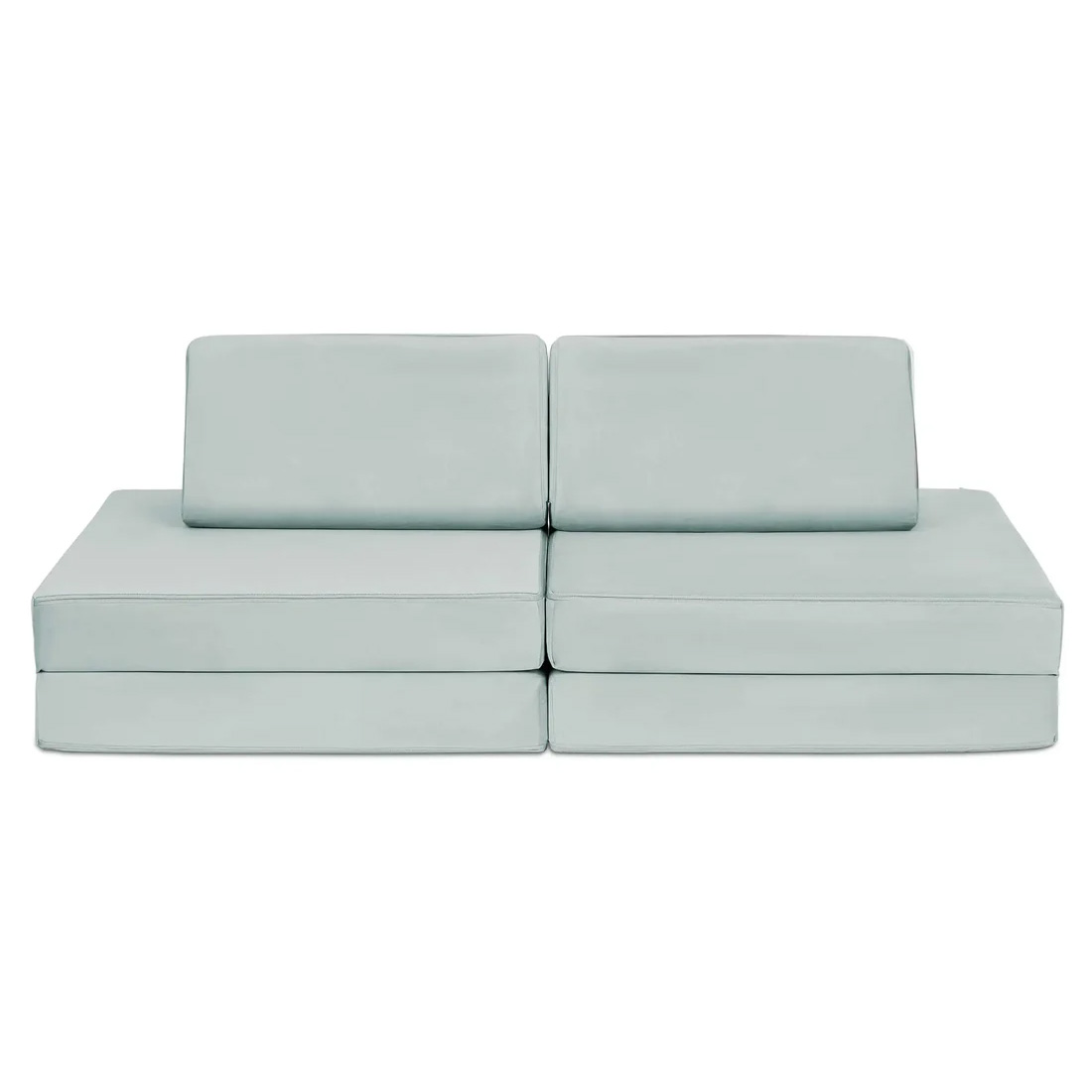 Mini Spielsofa Velours Minz Hellgrün Mini Spielsofa Velours Minz Hellgrün