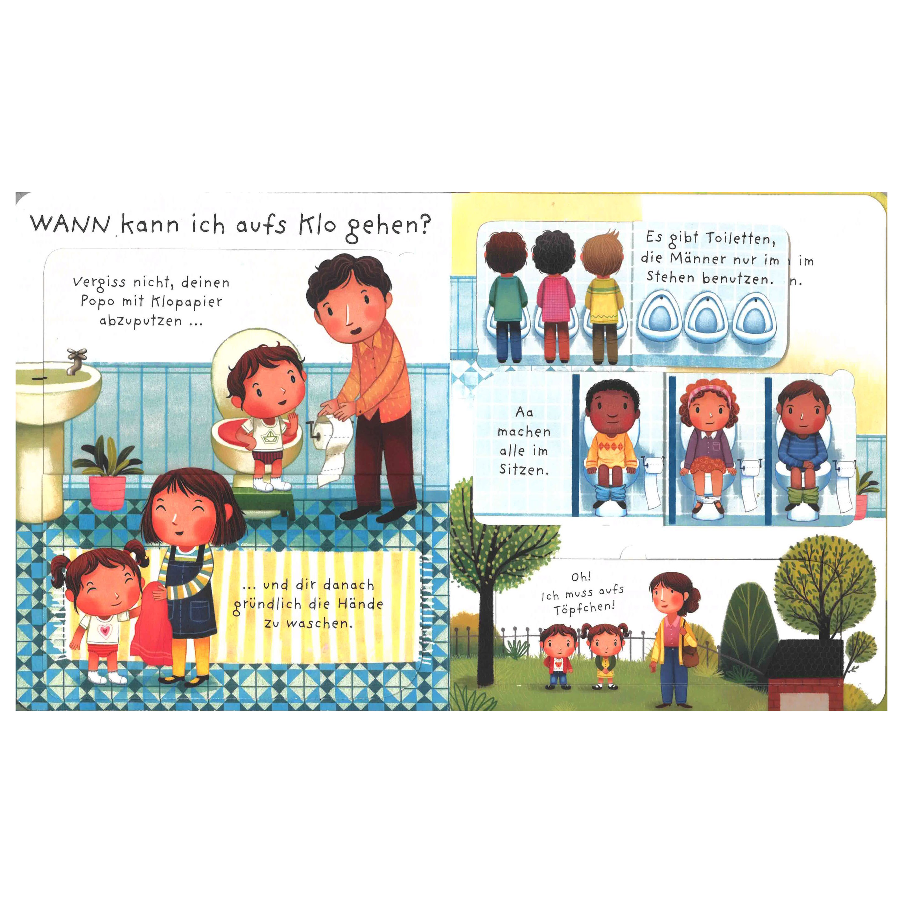 Windel, Töpfchen, Klo - Wohin mit dem Popo?