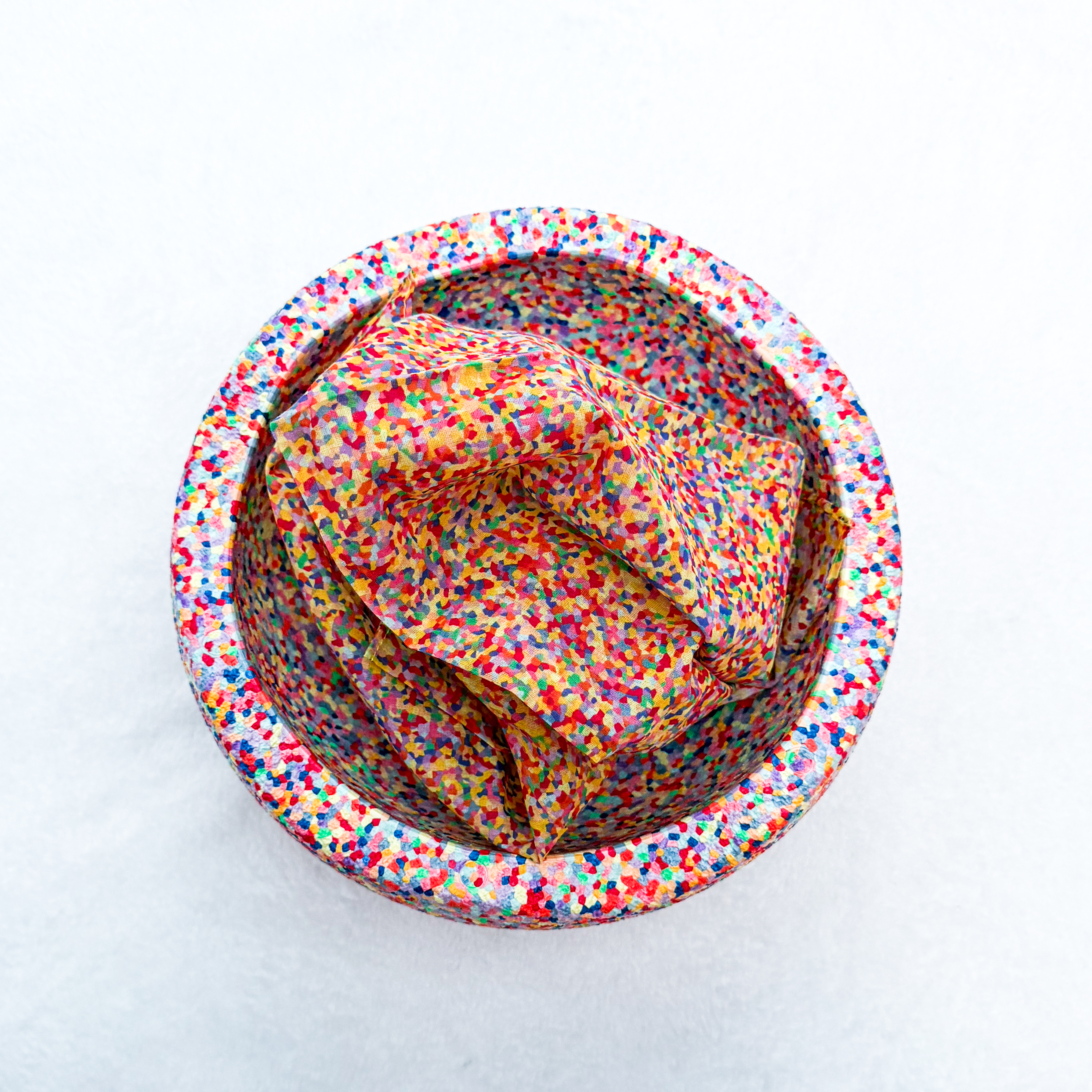 Spieltuch Super Confetti 75 x 75 cm