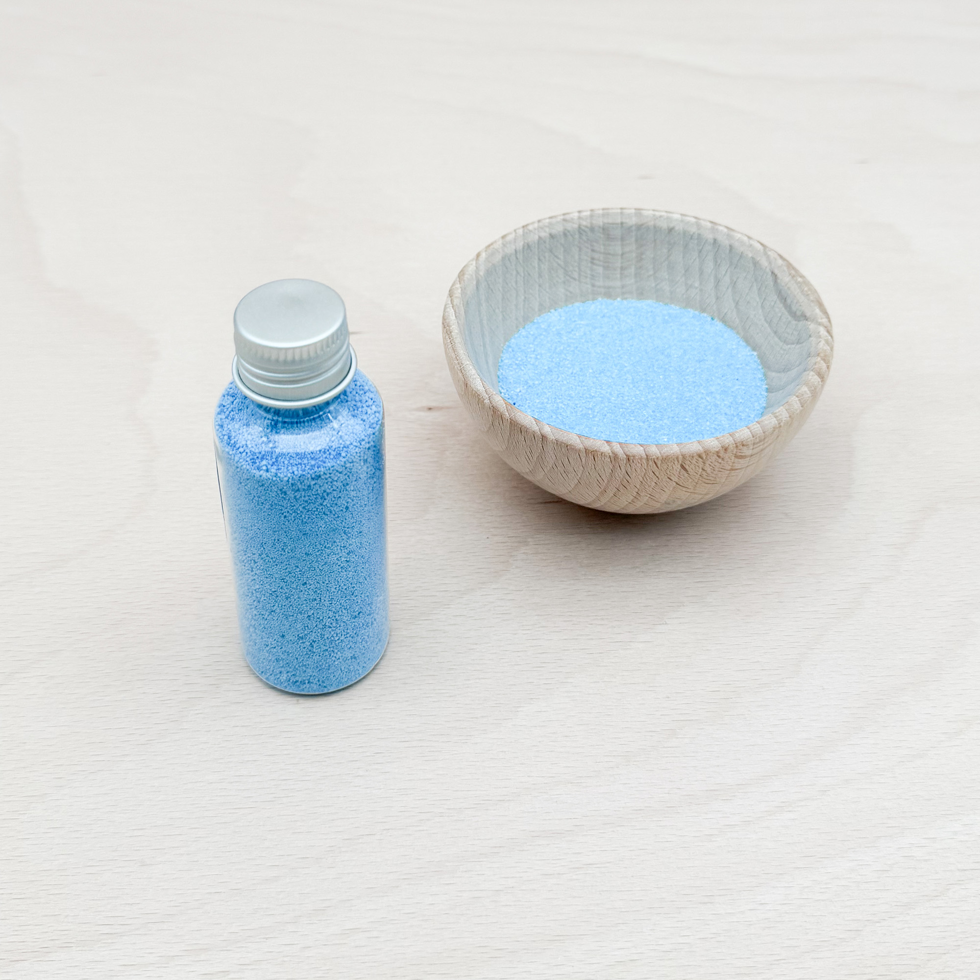 Schneepulver Flurry Blau