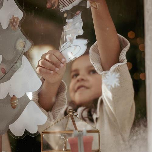 Fenster Sticker Weihnachtsbaum