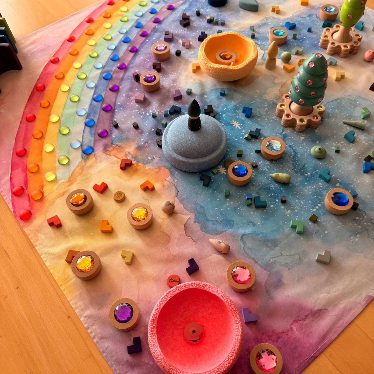 Spieltuch Magical Sky 100 x 100 cm